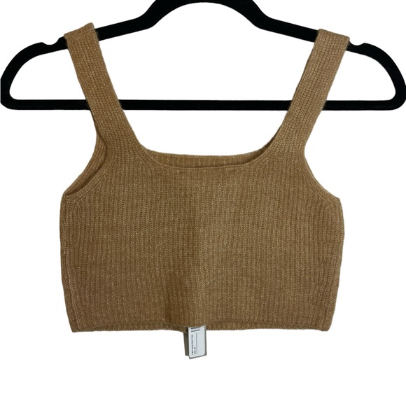 Everlane Women's Knit Tank Top Carmel, Size XS - Picture 3 of 8